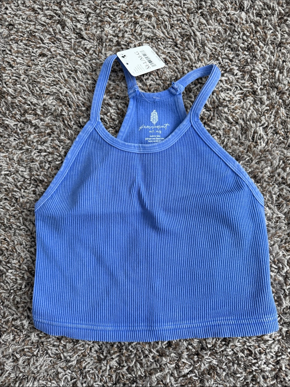 Happiness runs crop top